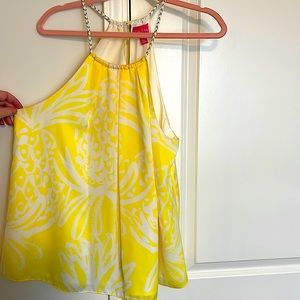 Lilly for Target sleeveless halter blouse